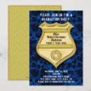 Pesquisar por crachá da polícia convites Graduação