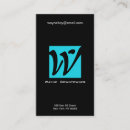 Pesquisar por preto azul cartao de visita Clássico