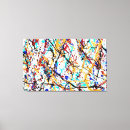 Pesquisar por splatter impressão de canvas Abstrato