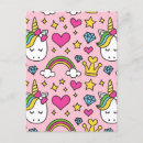 Pesquisar por unicorn cartoes postais Kawaii