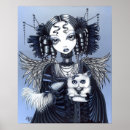 Pesquisar por gato gótico pôsteres Gótica