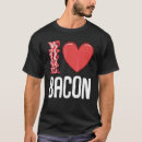 Pesquisar por eu amo bacon camisetas Homens