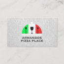 Pesquisar por italiano do restaurante cartao de visita Cozinha