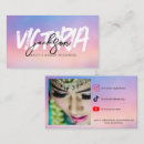 Pesquisar por influenciador cartao de visita Criador de conteúdo