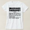 Pesquisar por massage therapist camisetas Massagista