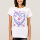 Pesquisar por rosa bordadas camisetas Flores