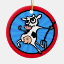 Pesquisar por vacas engraçadas ornamentos Feriado
