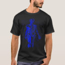 Pesquisar por músculo humano camisetas Azul