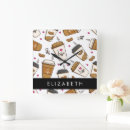 Pesquisar por copos relogios de parede Amante do café