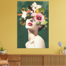 Pesquisar por surrealismo impressão de canvas Floral