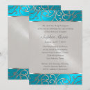 Pesquisar por turquoise quinceanera convites Elegante
