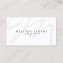 Pesquisar por casamento monograma cartao de visita Simples