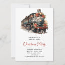 Pesquisar por trem natal convites Locomotiva a vapor