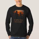 Pesquisar por coisas simples camisetas Feliz