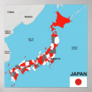 Pesquisar por mapa japão pósteres pôsteres País