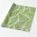 Pesquisar por folhas verde papel de presente Ilustração