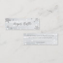 Pesquisar por floco neve padrao de cartao de visita Prata