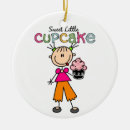 Pesquisar por ornamento do cupcake ornamentos Girl