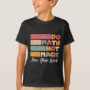 Pesquisar por professores de matemática infantis camisetas Volta às aulas