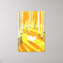 Pesquisar por ilustração impressão de canvas Floresta