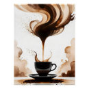Pesquisar por café quente pósteres pôsteres Marrom