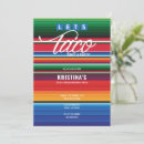 Pesquisar por partido mexicano convites Taco sobre uma festa