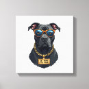 Pesquisar por pitbull impressão de canvas Animal