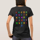 Pesquisar por alfabeto do abc mangas curtas camisetas Professor
