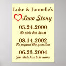 Pesquisar por nossa história de amor pôsteres Noivado