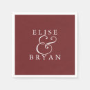 Pesquisar por casamento guardanapos Elegante