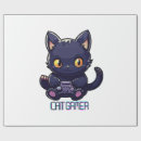 Pesquisar por nerd papel de presente Gato