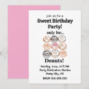 Pesquisar por rosquinha convites Ilustração da rosquinha