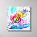 Pesquisar por folhas coloridas impressão de canvas Pintura
