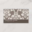 Pesquisar por damasco marrom cartao de visita Moderno