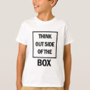 Pesquisar por fora da caixa camisetas For kids