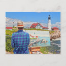 Pesquisar por pintura do farol cartoes postais Oceano