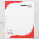 Pesquisar por cabeçalho vermelho papel timbrado Profissional