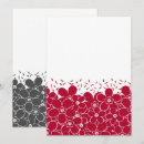 Pesquisar por fundo vermelho e branco convites Flores