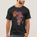 Pesquisar por mapa africano camisetas Homens