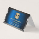 Pesquisar por fundo azul escuro cartao de visita Monograma