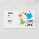 Pesquisar por splatter cartao de visita Colorido
