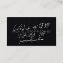 Pesquisar por lettering cartao de visita Preto