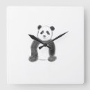 Pesquisar por preto branco desenho relogios de parede Urso
