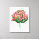 Pesquisar por tulipas cor rosa impressão de canvas Flor