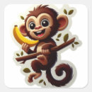 Pesquisar por macaco marrom adesivos Desenho animado