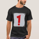Pesquisar por ponto de exclamação camisetas Símbolo