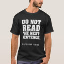 Pesquisar por não leia a frase camisetas Leitura