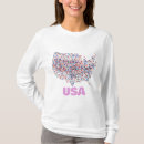 Pesquisar por mapa dos eua camisetas América
