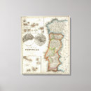 Pesquisar por administrativo impressão de canvas Mapa