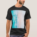 Pesquisar por ondas do mar camisetas Abstrato
